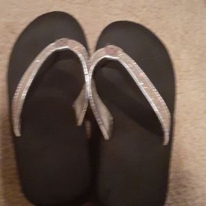 Kids girls high heel flip flops